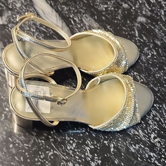 BRAND NEW NINE WEST WOMEN’S BLOCK HEEL SANDALS G1 - Picture 9 of 16